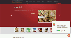 Desktop Screenshot of albarkat-carpets.com